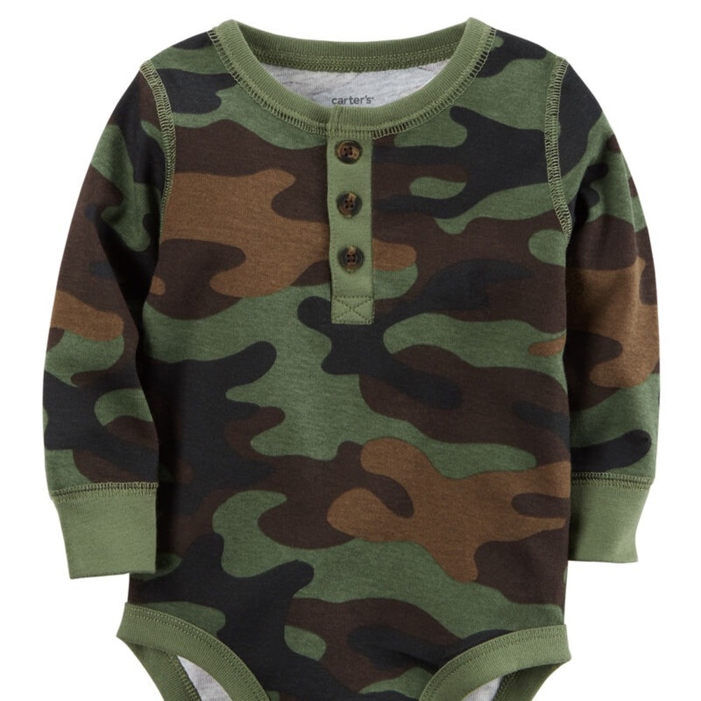 Carter’s Camo Onesie